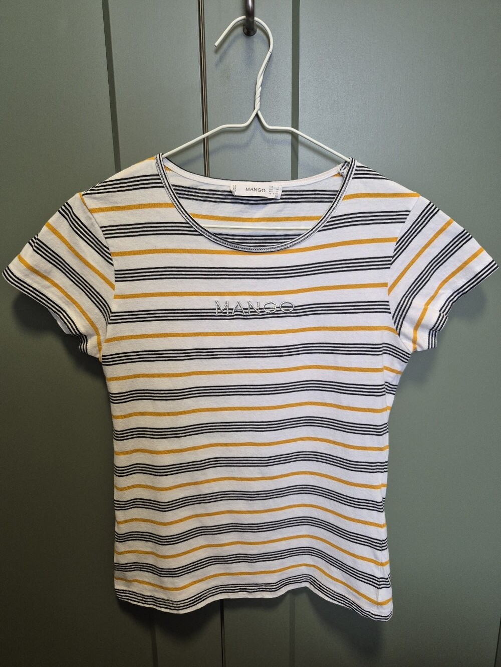 MNG Logo Cotton T-Shirt